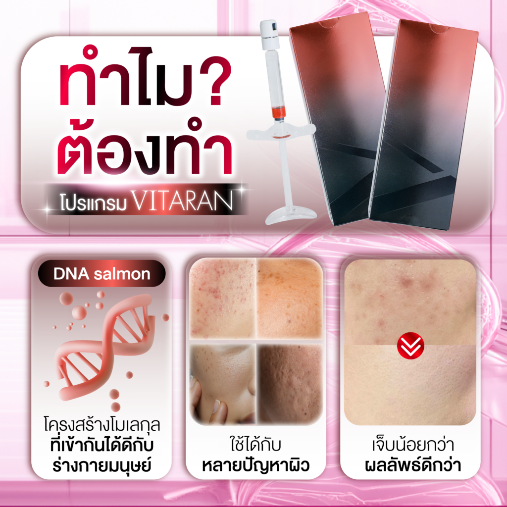 ทำไมต้องทำโปรแกรม Vitaran ที่ The Vanish Clinic
